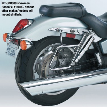 Cruiseliner™ Chrome Mount Kit for Quick Release Saddlebags