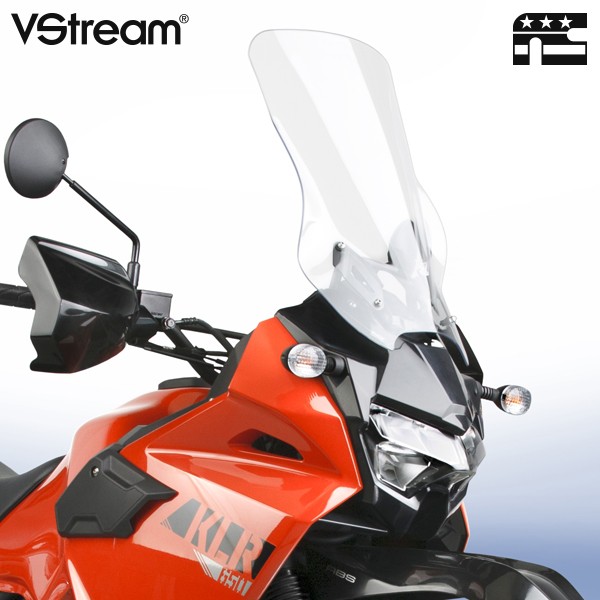 Klr 650 hot sale tall windshield
