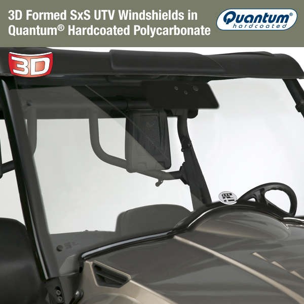 National Cycle Full 3D Front Windshield for UTVs