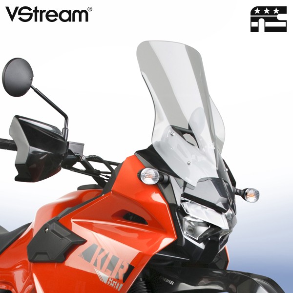 N20140 VStream Mid Windscreen for Kawasaki KLR650