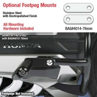 Optional Footpeg Mounting Brackets for Comfort Bars