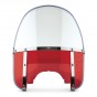 Beaded Heavy Duty™ Windshield, Red