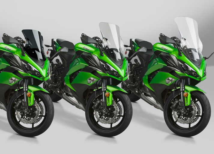 New VStream® Windscreens for 2017-18 Kawasaki® Z1000SX