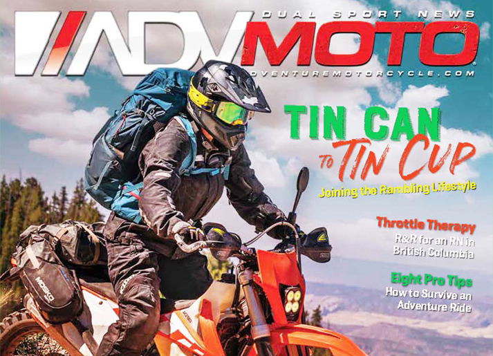 ADV Moto Magazine Review of VStream® Windscreens