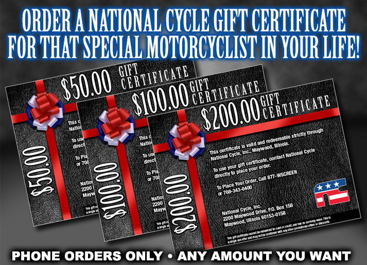 Order a National Cycle Gift Certificate Today!