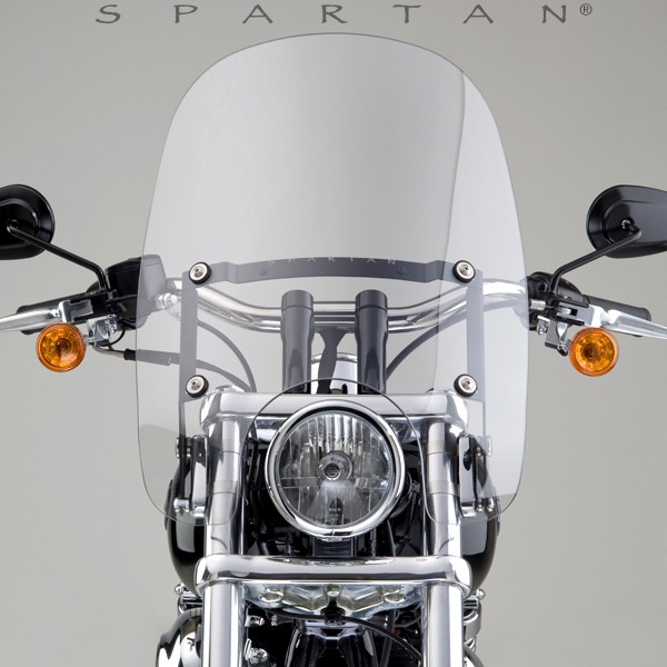 National Cycle N21201 Spartan Quick Release Windshield for Harley-Davidson