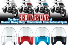 Red and Blue Beaded Heavy Duty™ Windshields Return!