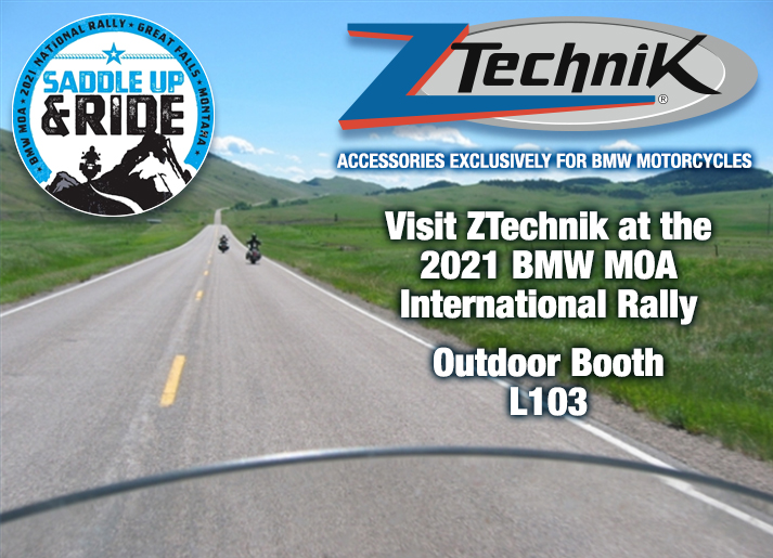 Visit ZTechnik at the 2021 BMWMOA International Rally!